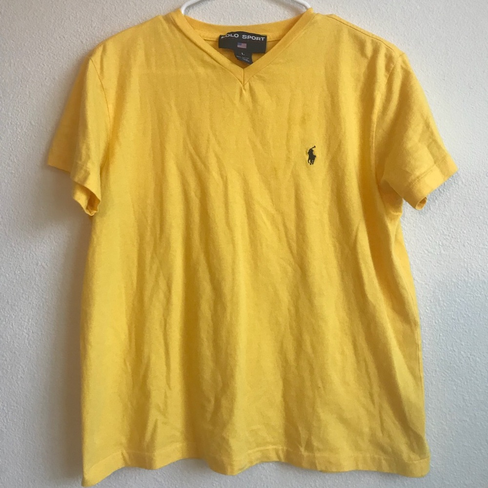 Ralph Lauren Yellow T-Shirt